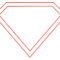 Blank Superman Logos regarding Blank Superman Logo Template