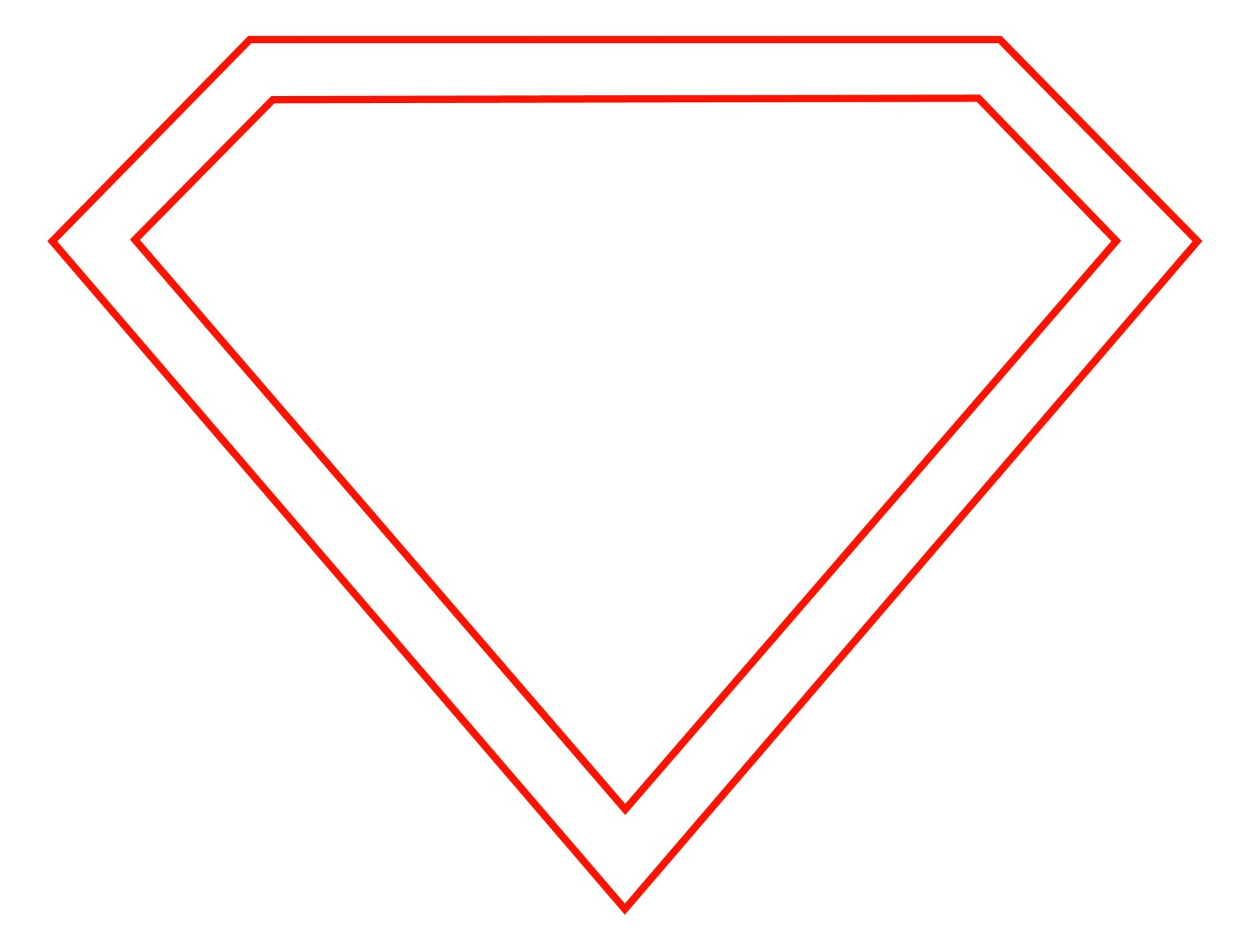 Blank Superman Logos Regarding Blank Superman Logo Template