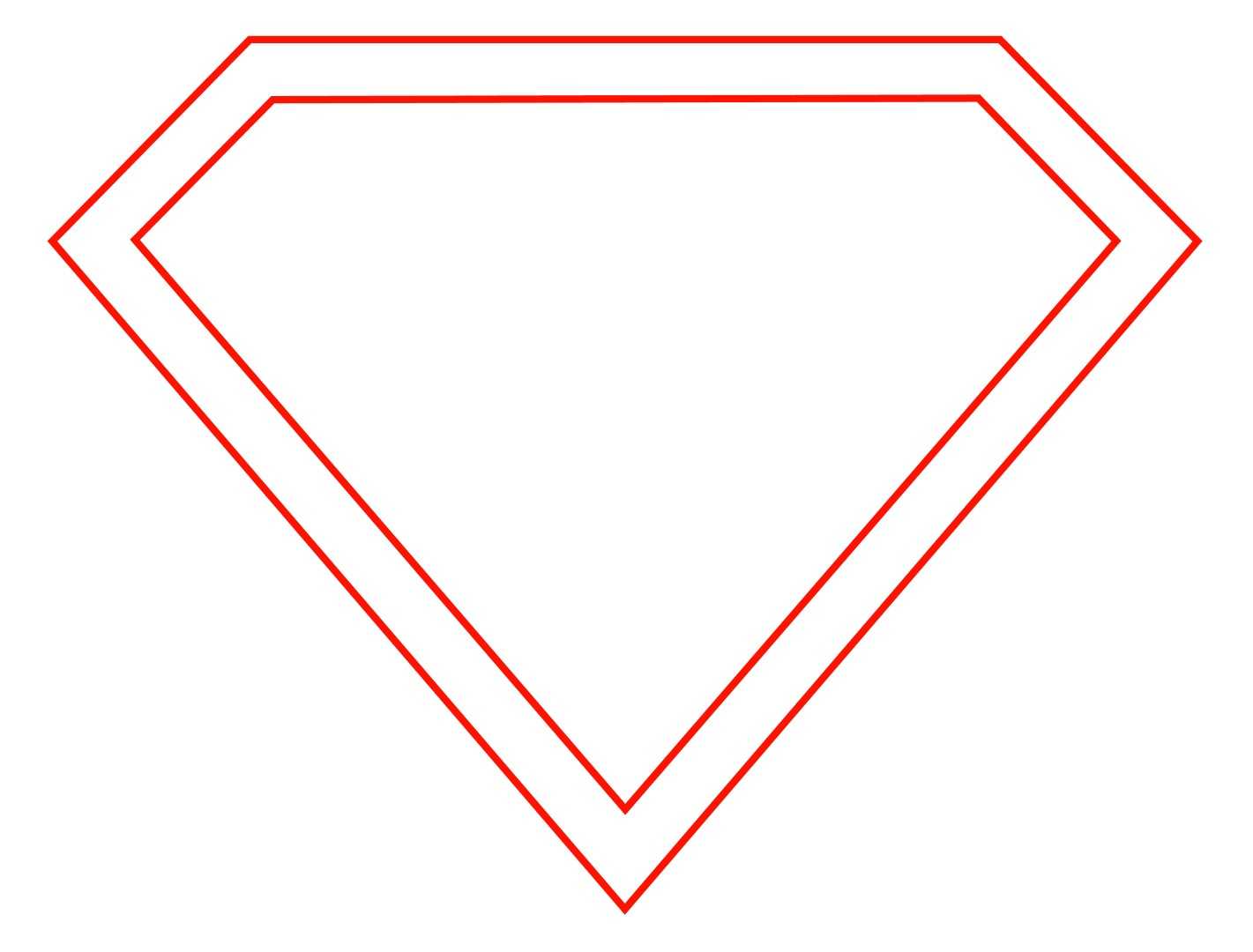 Blank Superman Logos Regarding Blank Superman Logo Template