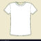 Blank T Shirt Template Regarding Blank T Shirt Outline Template