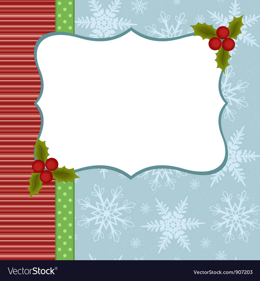 Blank Template For Christmas Greetings Card With Blank Christmas Card Templates Free