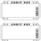 Blank Ticket Template Word – Ironi.celikdemirsan For Blank Parking Ticket Template