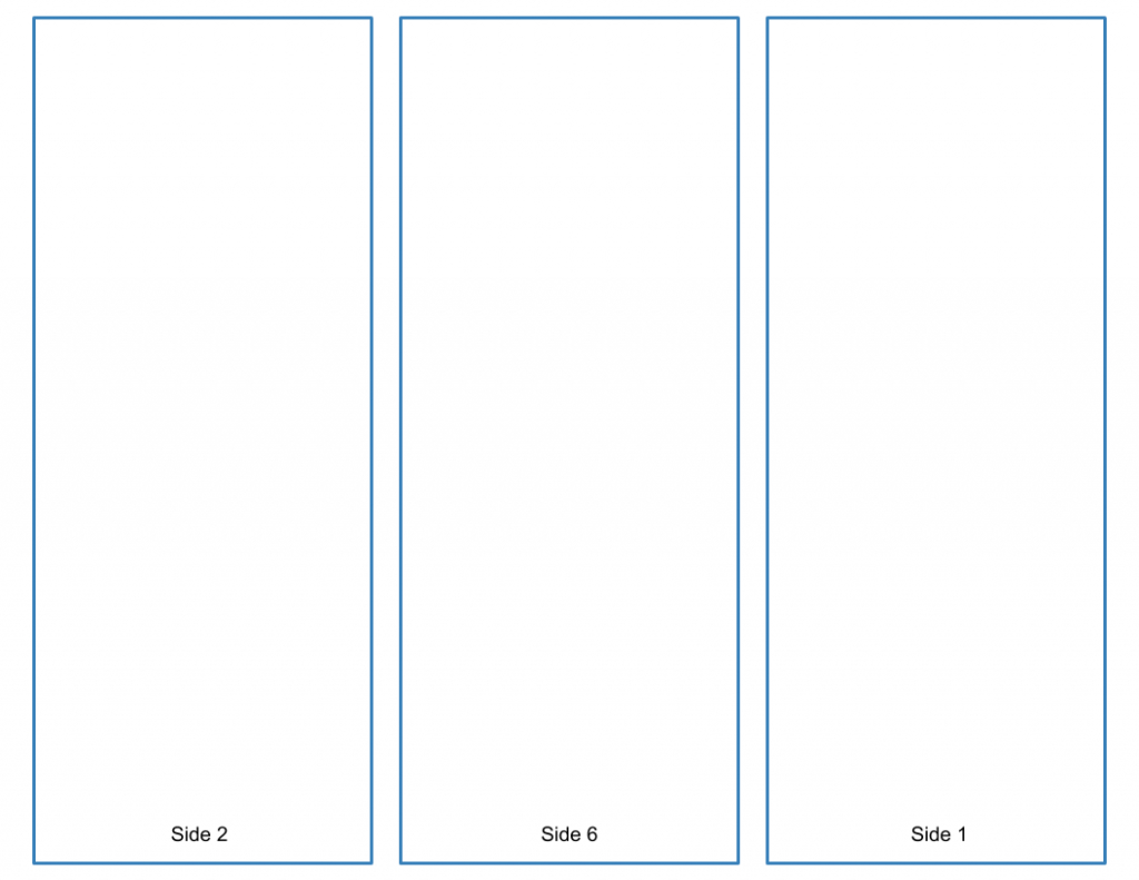 Blank Tri Fold Brochure Template - Google Slides Free Download Within Google Docs Tri Fold Brochure Template