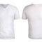 Blank V Neck Shirt Mock Up Template, Front, And Back View, Isolated,.. With Blank V Neck T Shirt Template