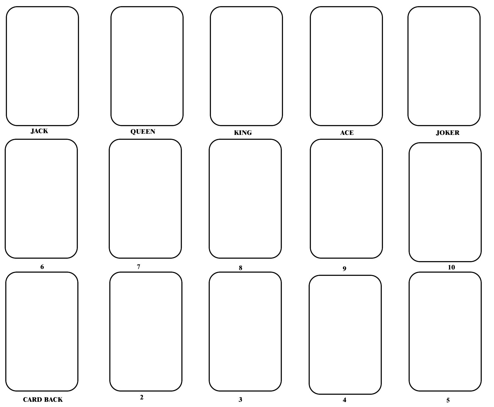 Blank+Playing+Card+Template | Flash Card Template, Blank For Blank Playing Card Template