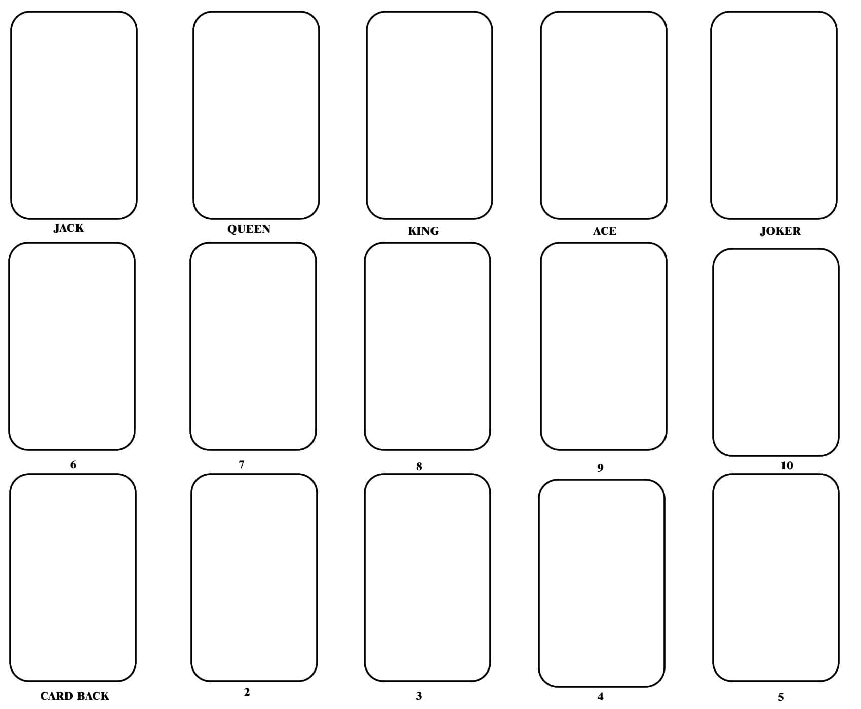 Blank+Playing+Card+Template | Flash Card Template, Blank Intended For Free Printable Blank Flash Cards Template