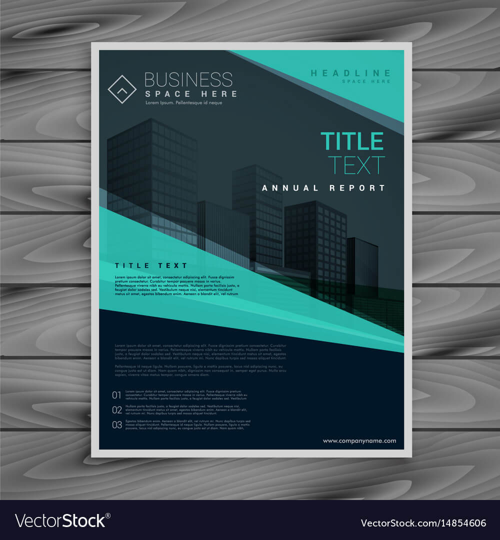 Blue Professional Brochure Design Template Regarding Professional Brochure Design Templates