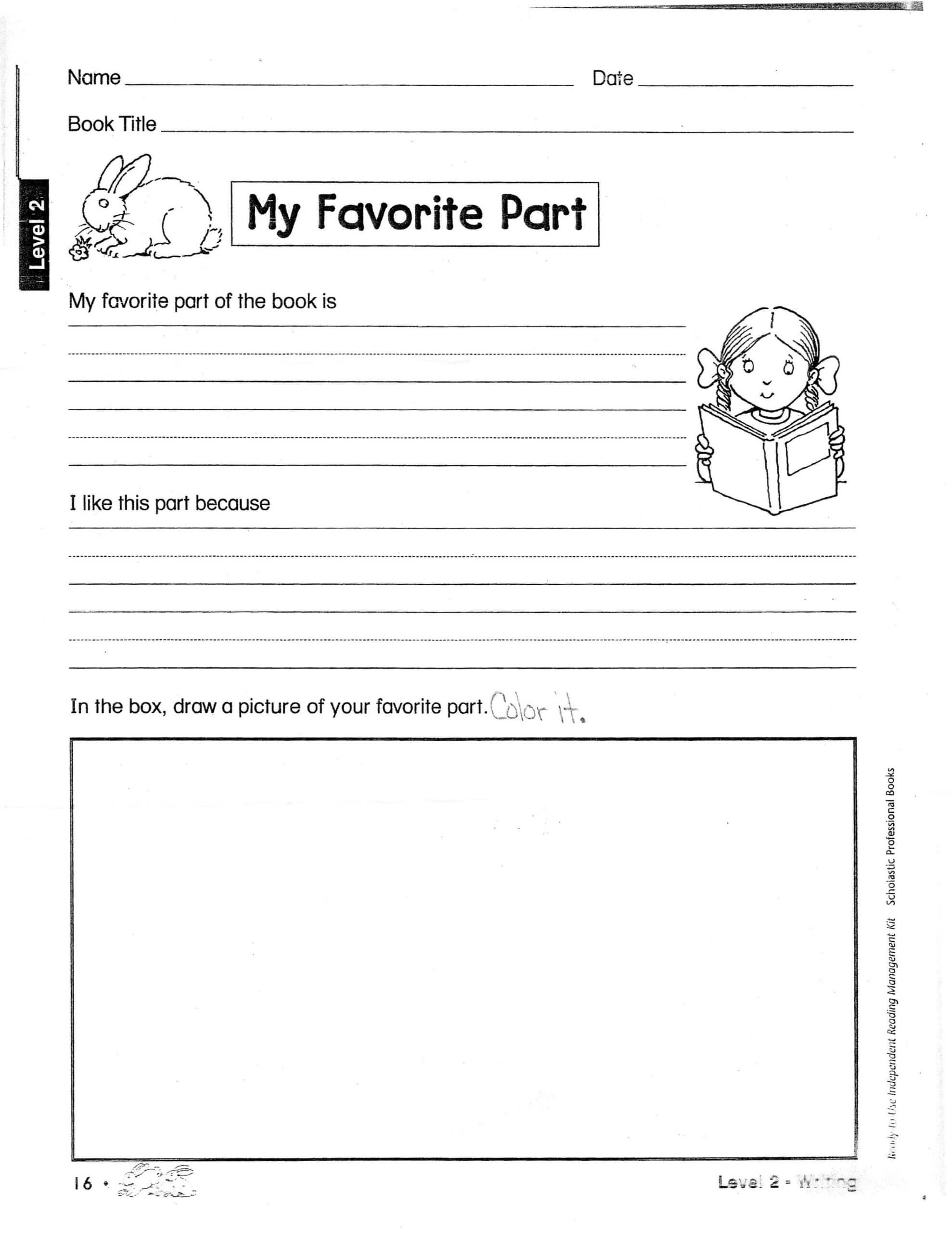 Book Report Outline | Second Grade Book Report Layout Throughout 2Nd Grade Book Report Template