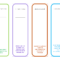 Bookmark Template To Print | Bookmark Template, Bookmarks Intended For Free Blank Bookmark Templates To Print