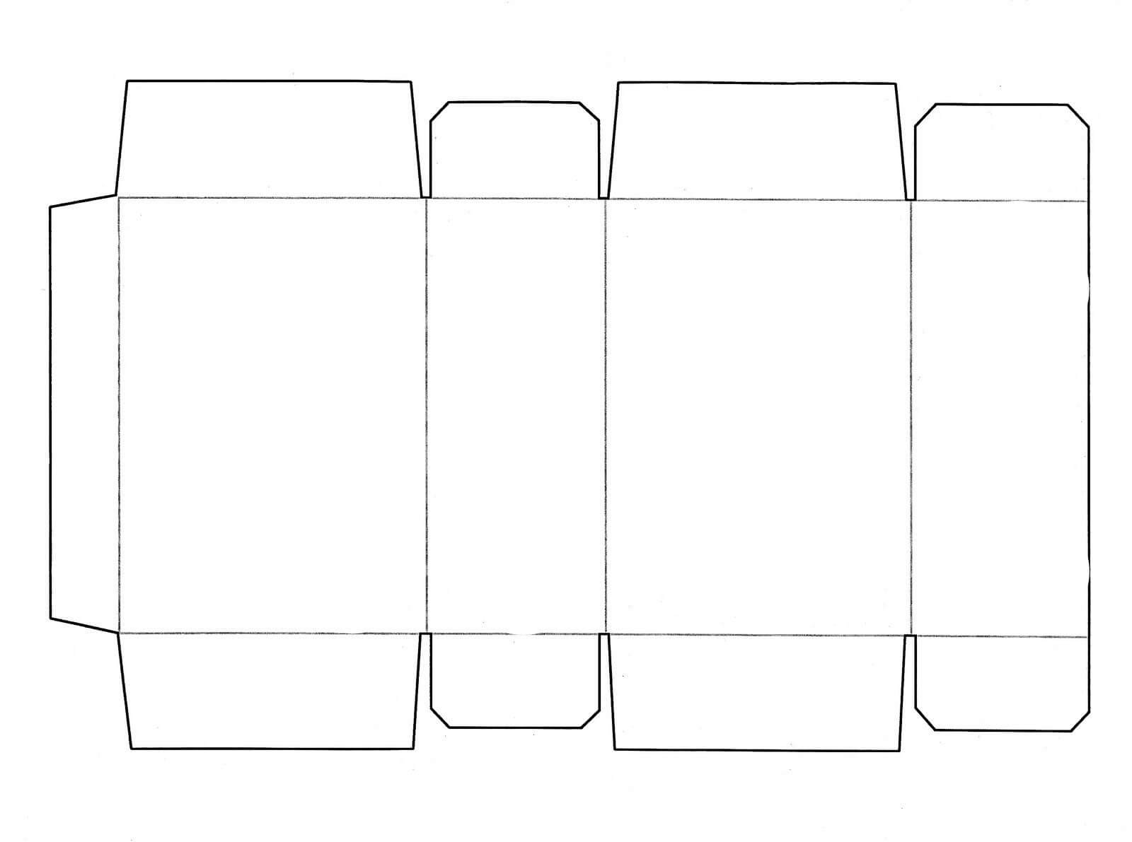 Box Templates | This Is A Cereal Box Template That Fits Your Within Card Box Template Generator
