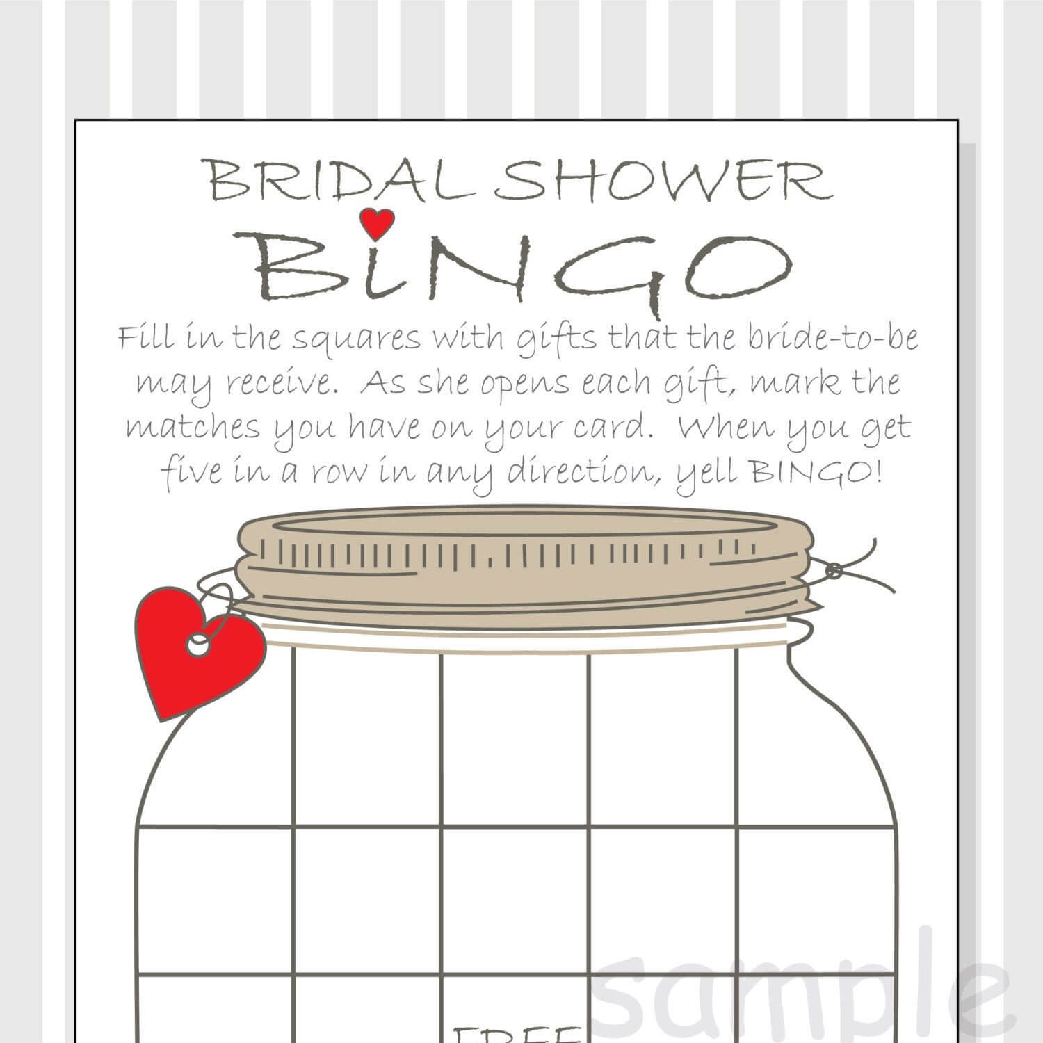 Bridal Shower Bingo Cards Free Printable And Available In Blank Bridal Shower Bingo Template