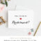 Bridesmaid Card Template, Printable Will You Be My For Will You Be My Bridesmaid Card Template