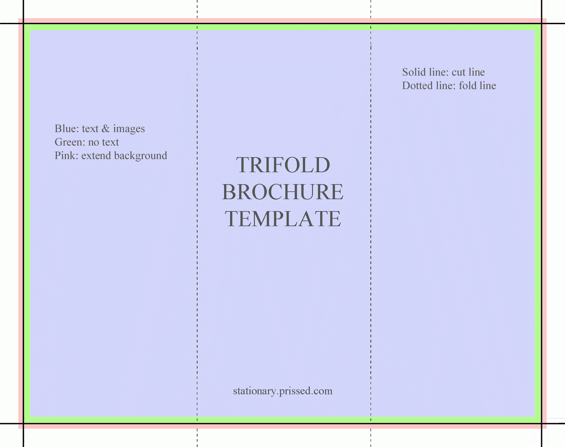 Brochure Templates Free |  Brochure Template (Flyer Pertaining To Brochure Folding Templates