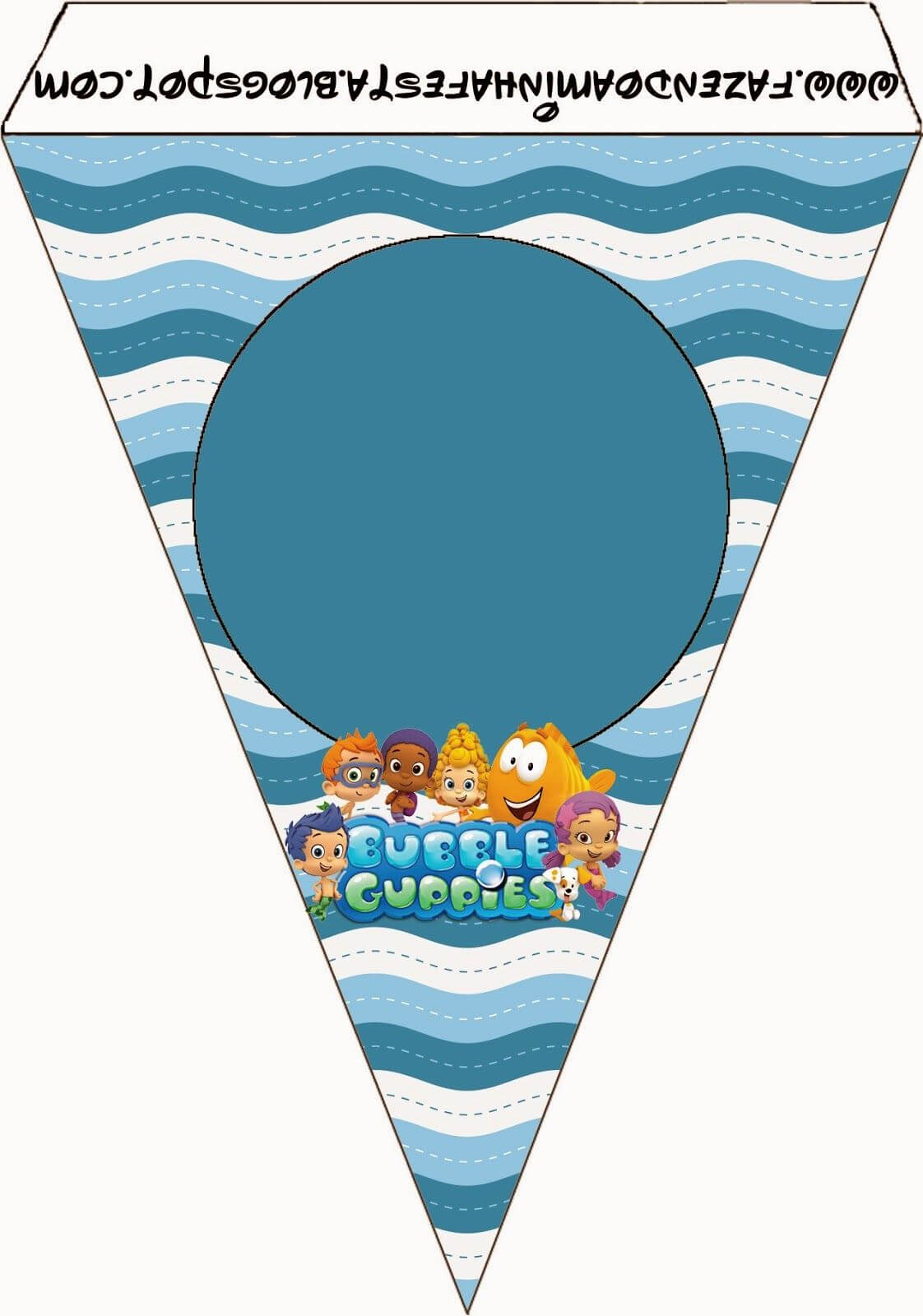 Bubble Guppies Free Party Printables. | Bubble Guppies Intended For Bubble Guppies Birthday Banner Template