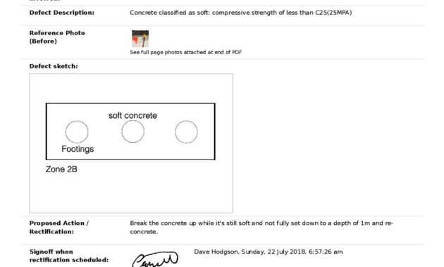 Building Defect Report: Free Sample And Editable Template throughout Building Defect Report Template