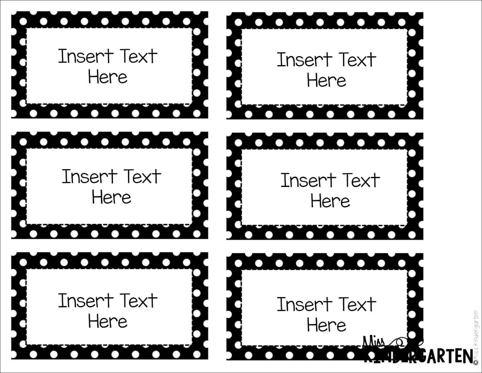 Bulletin Board | Free Label Templates, Word Wall Labels Intended For Free Label Templates For Word