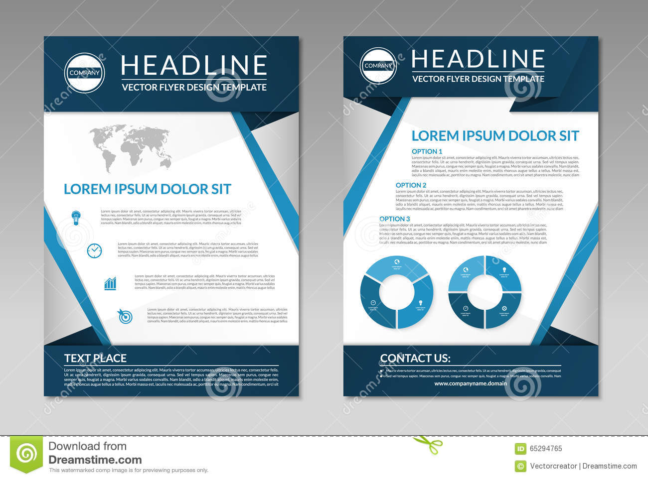 Business Brochure Flyer Design Template. A4 Size Stock Intended For Free Business Flyer Templates For Microsoft Word