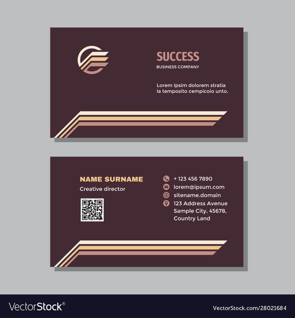 Business Card Template With Logo – Concept Design Within Transport Business Cards Templates Free