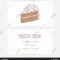 Business Card Vector & Photo (Free Trial) | Bigstock Throughout Cake Business Cards Templates Free
