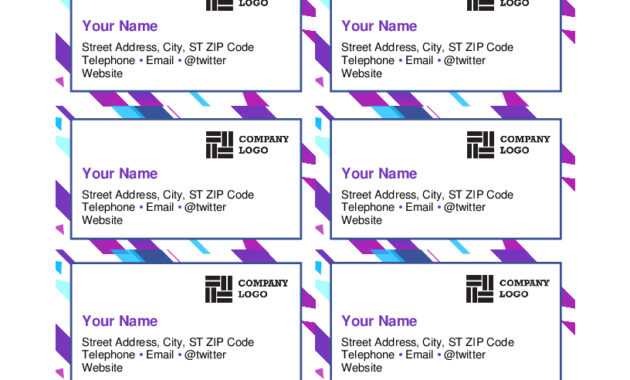 Business Cards (Level Design) within Business Cards Templates Microsoft Word