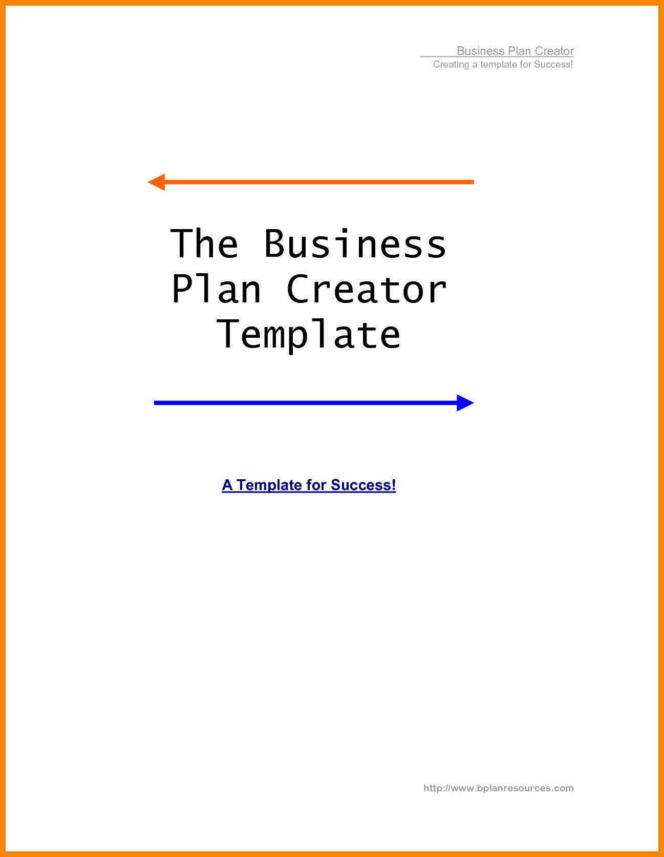Business Plans Plan Title Page Template Basic Word Within Word Title Page Templates