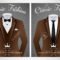 Business Suit Template With Black Tie And White Shirt Banner Inside Tie Banner Template