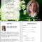 Butterfly Memorial Program | Funeral Program Template Free With Regard To Memorial Cards For Funeral Template Free