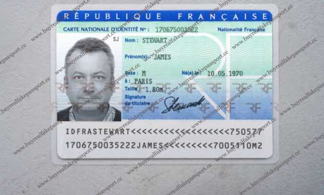 Buy French Original Id Card Online, Fake National Id Card Of with regard to French Id Card Template