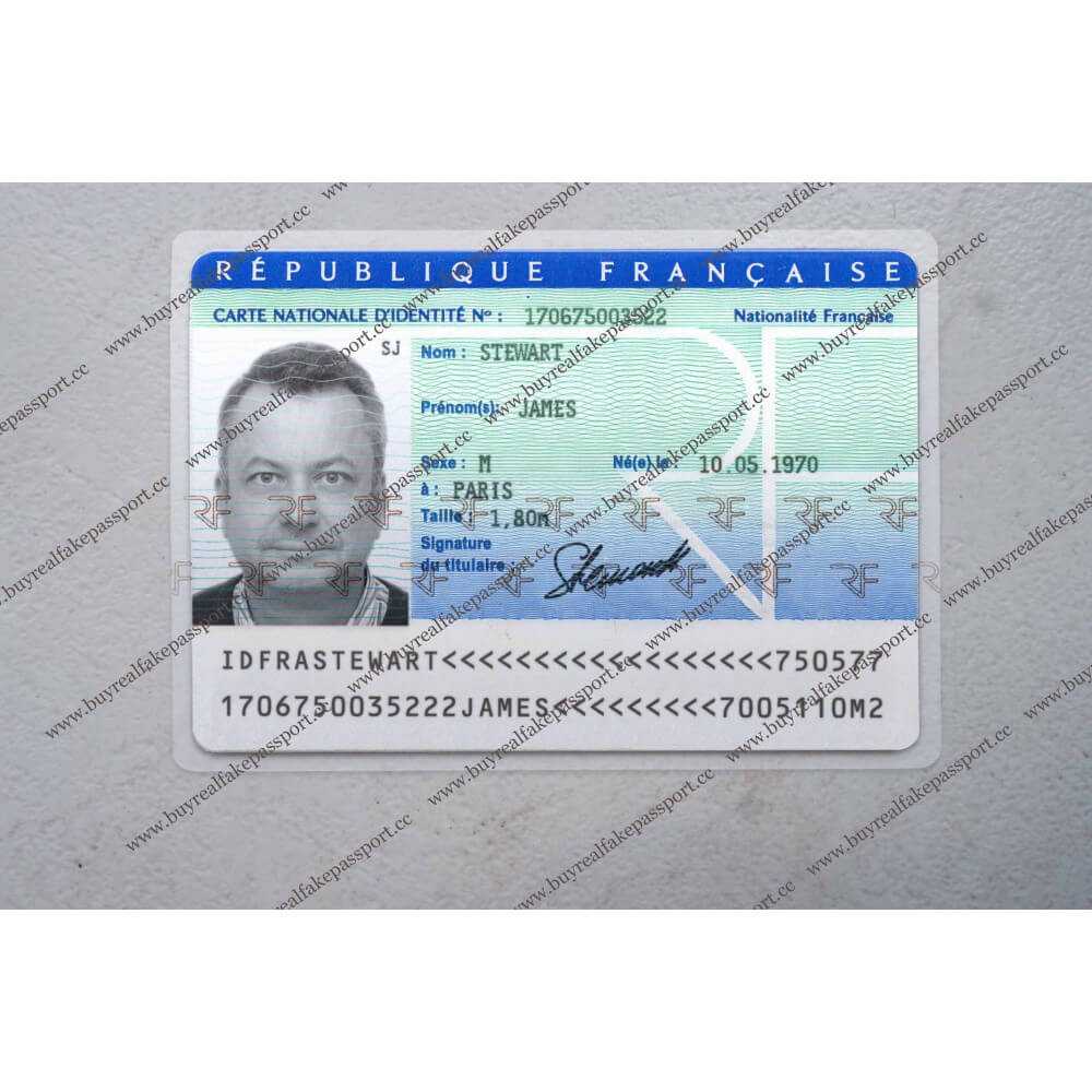 Buy French Original Id Card Online, Fake National Id Card Of With Regard To French Id Card Template