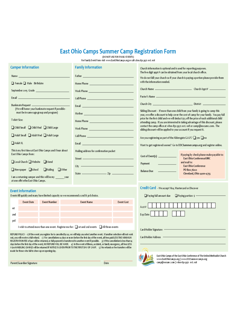 Camp Registration Form Template. Simple Simple. Best Photos Within Camp Registration Form Template Word