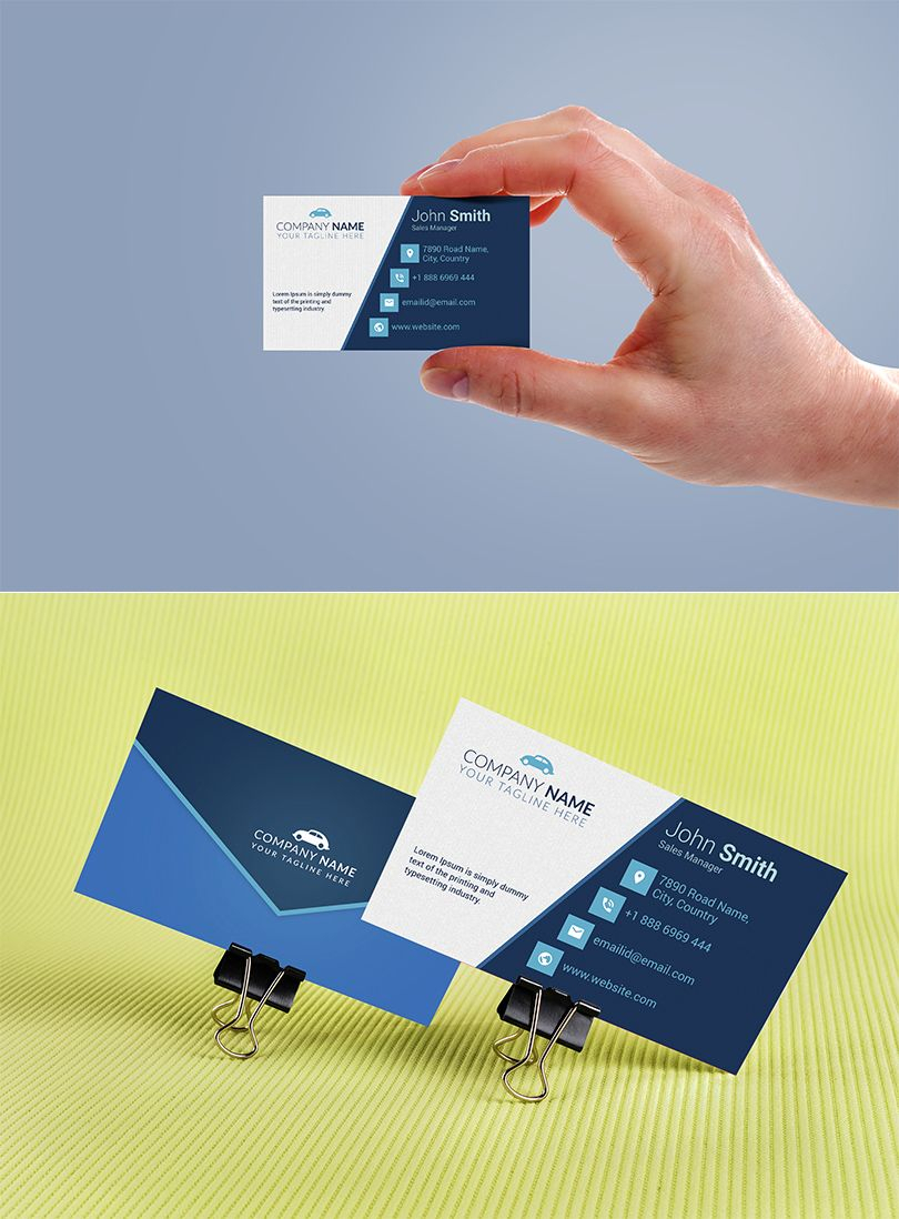 Car Sales Executive Business Card Template | Free Download Within Download Visiting Card Templates