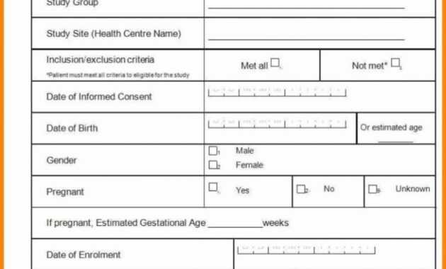 Case Report Form Template Unique Catering Resume Clinical with Case Report Form Template