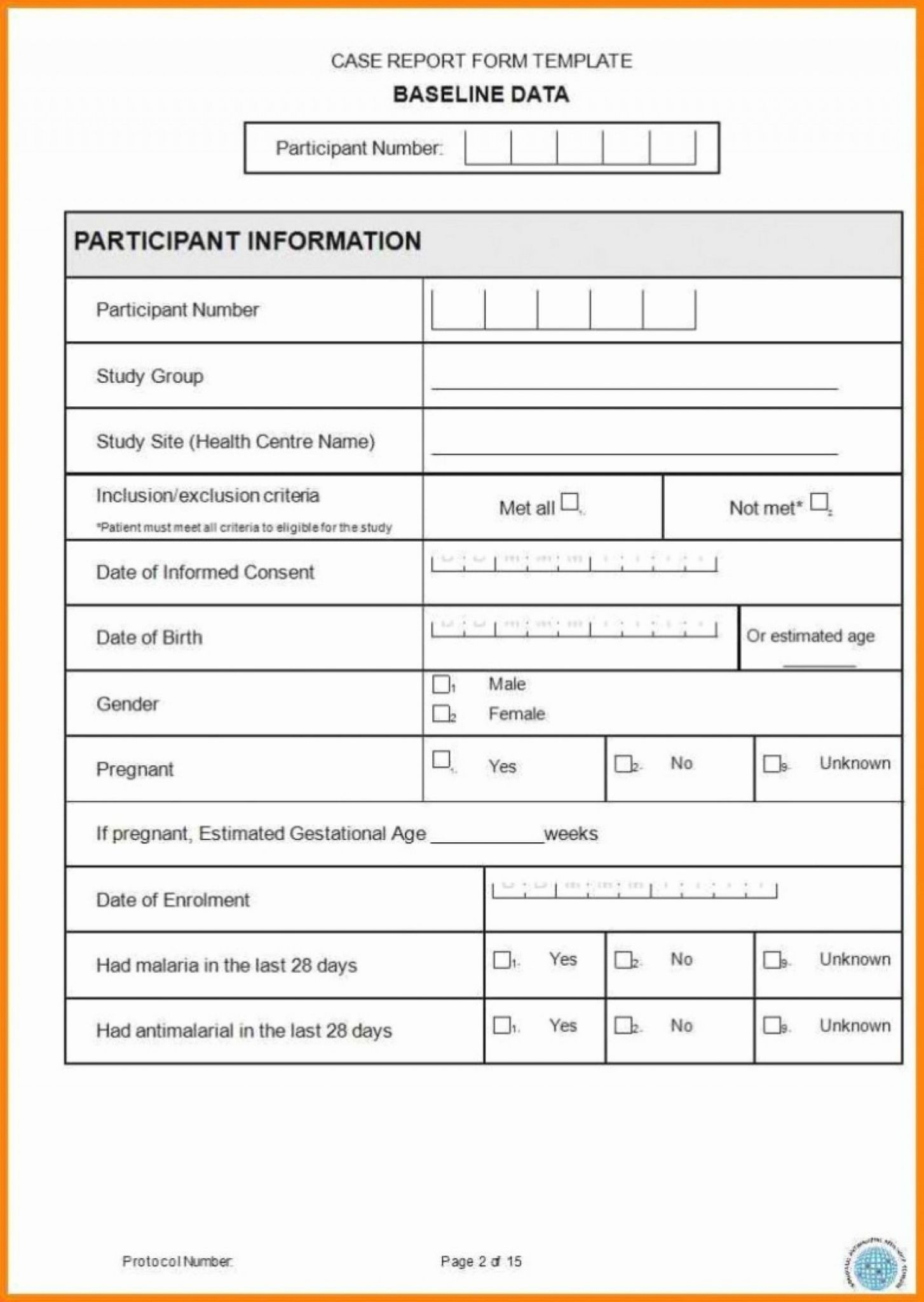 Case Report Form Template Unique Catering Resume Clinical With Case Report Form Template