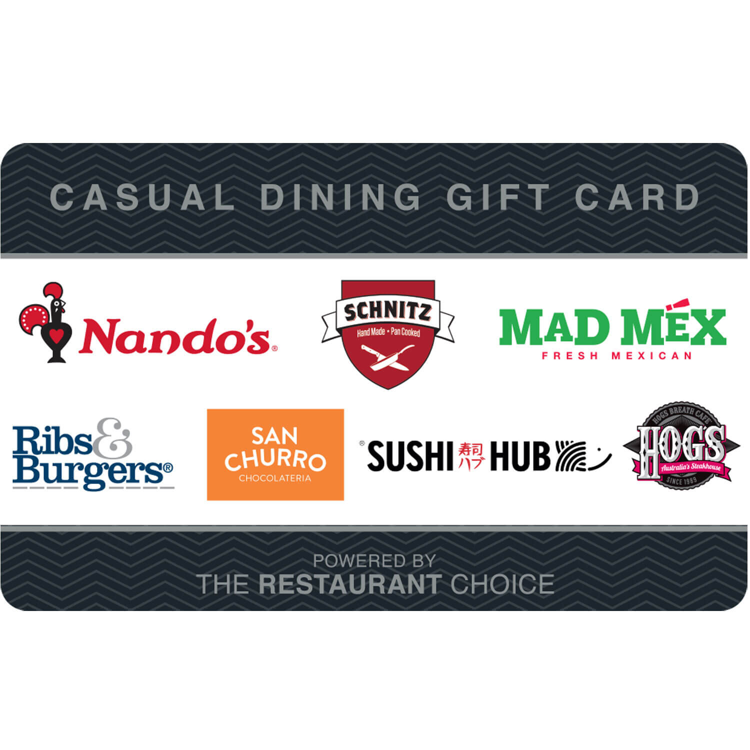 Casual Dining Gift Card $50 With Frequent Diner Card Template