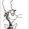 Cat In The Hat Coloring Clip Art Picture | Dr Seuss Coloring With Regard To Blank Cat In The Hat Template