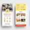 Catering Service Dl Card Template – Psd, Ai & Vector Within Dl Card Template