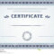 Certificate Border And Template Design Stock Vector Inside Certificate Border Design Templates