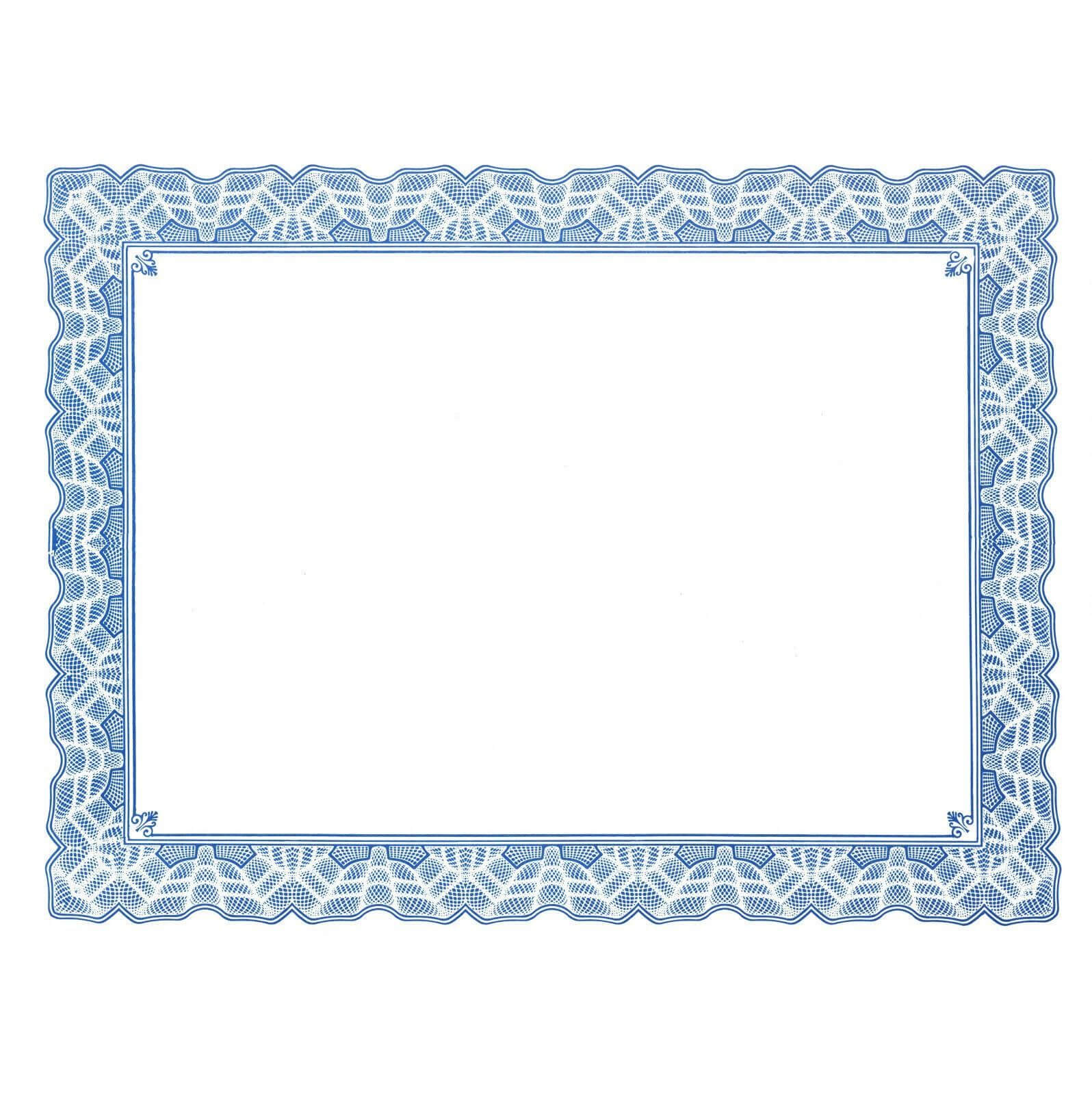 Certificate Border Templates For Word  | Certificate With Free Printable Certificate Border Templates