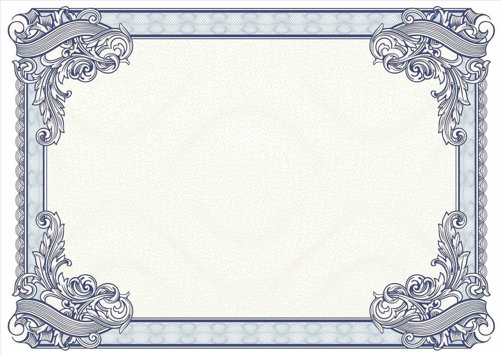 Certificate Borders Design Unique Certificate Border Design Intended For Certificate Border Design Templates