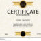 Certificate Of Achievement Or Diploma Template. Vector Stock With Certificate Of Attainment Template