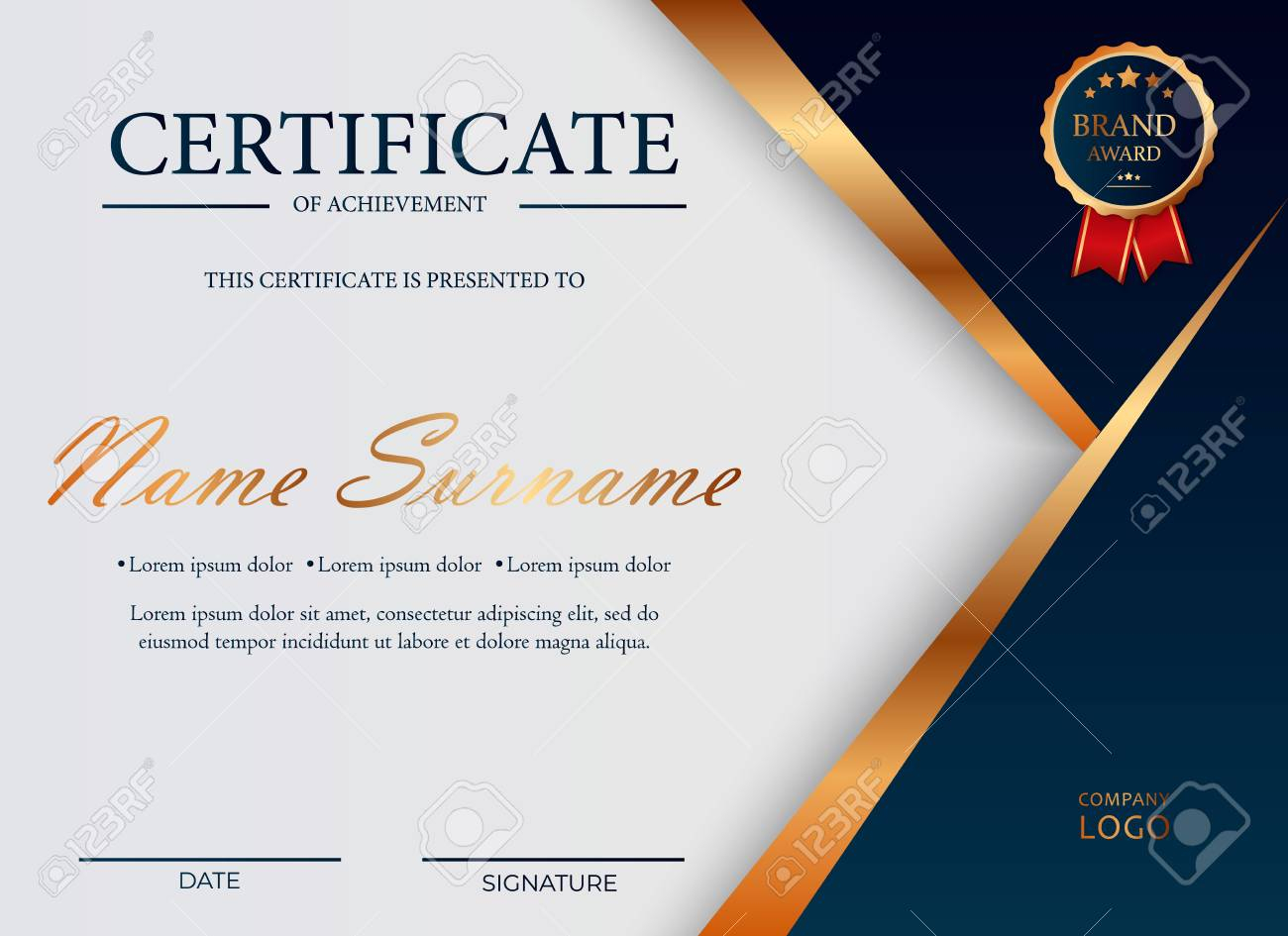 Certificate Of Appreciation, Award Diploma Design Template. Certificate.. Throughout Design A Certificate Template