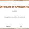 Certificate Of Appreciation » Officetemplates With Regard To Microsoft Office Certificate Templates Free