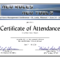 Certificate Of Attendance Conference Template ] - Of with Certificate Of Attendance Conference Template