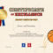 Certificate Of Excellence Template In Sport Theme For Basketball.. Intended For Basketball Camp Certificate Template