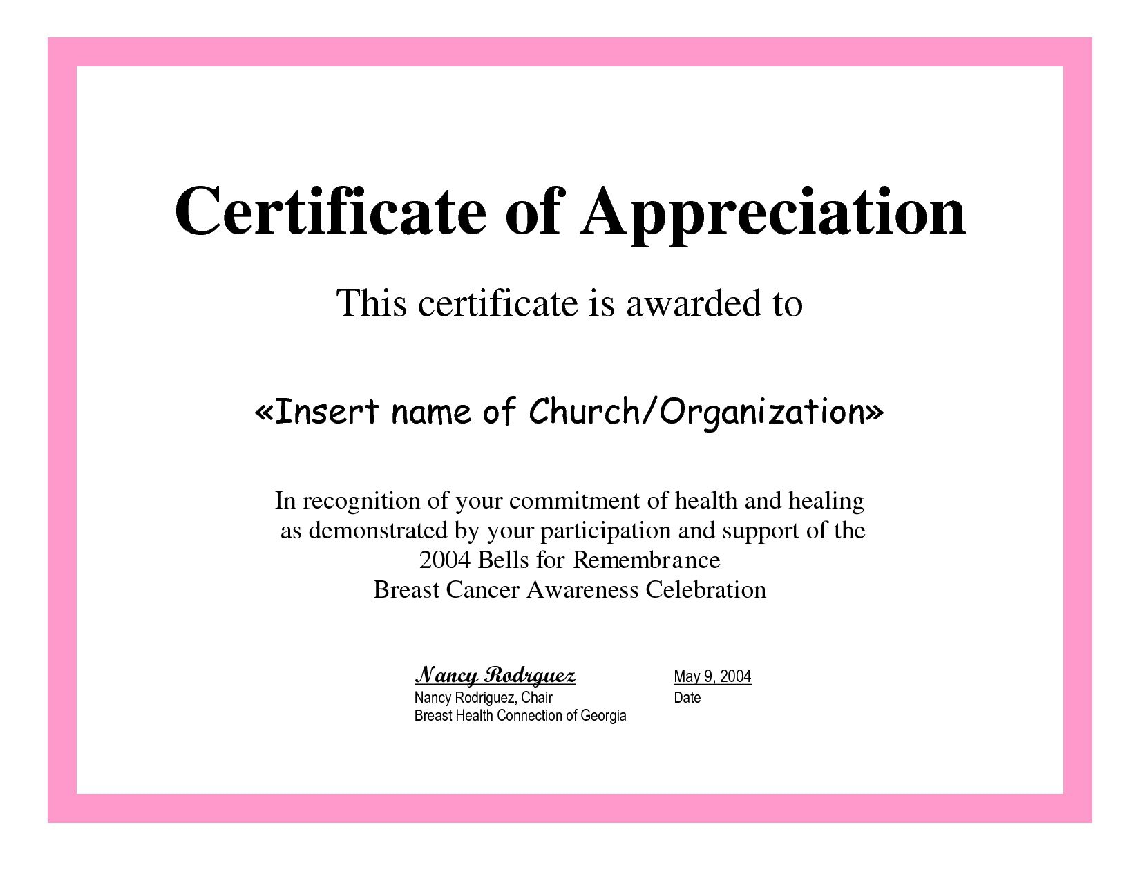 Certificate Recognition Wording – Forza.mbiconsultingltd Inside Volunteer Certificate Templates