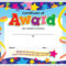 Certificate Template For Kids Free Certificate Templates Intended For Free Printable Student Of The Month Certificate Templates