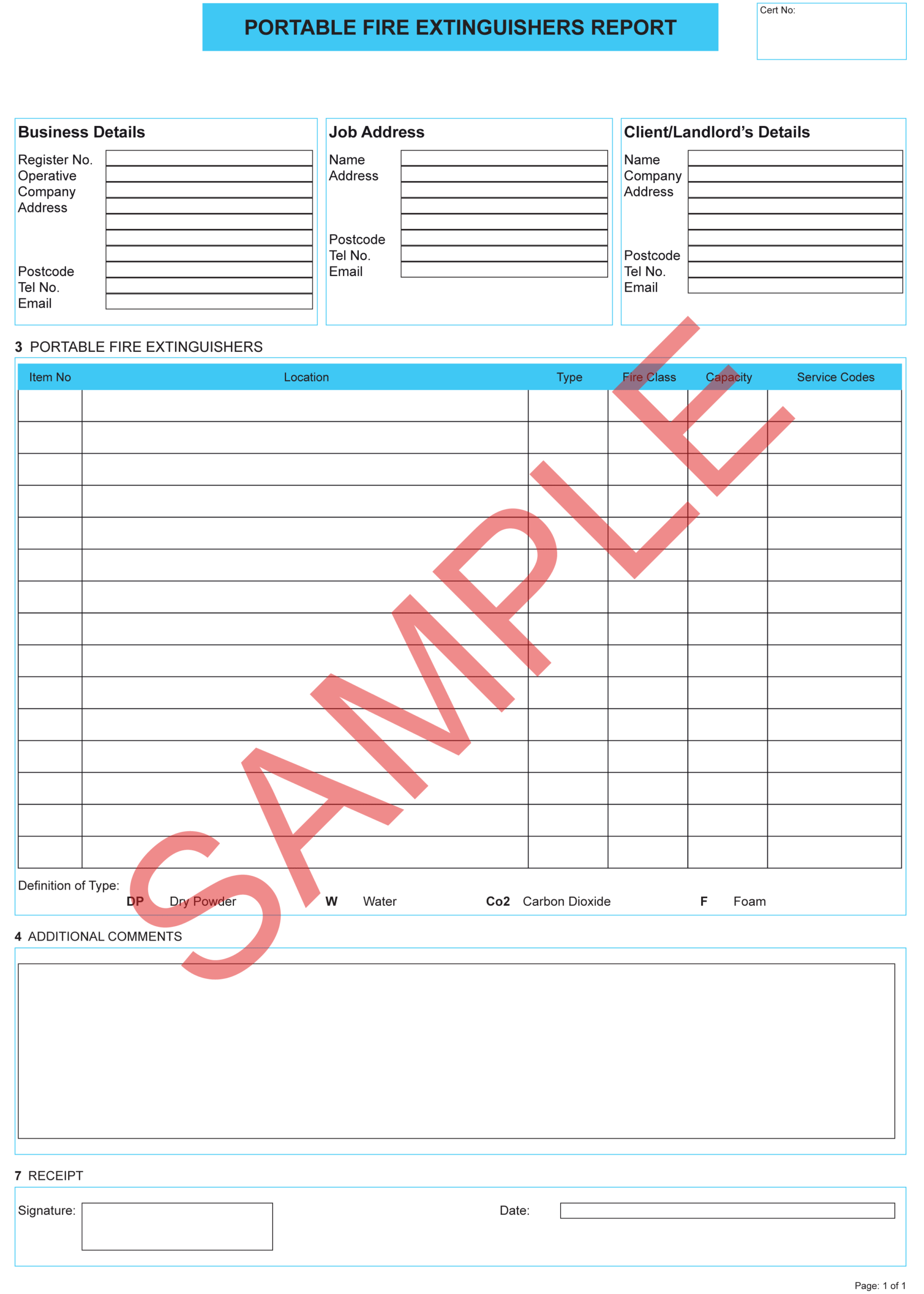 Certificates | Everycert Within Fire Extinguisher Certificate Template