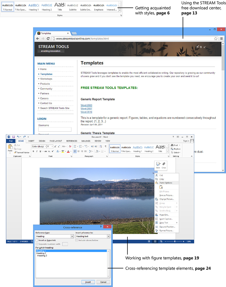 Chapter 1. Using Templates In Word 2013 – Creating Research With Creating Word Templates 2013