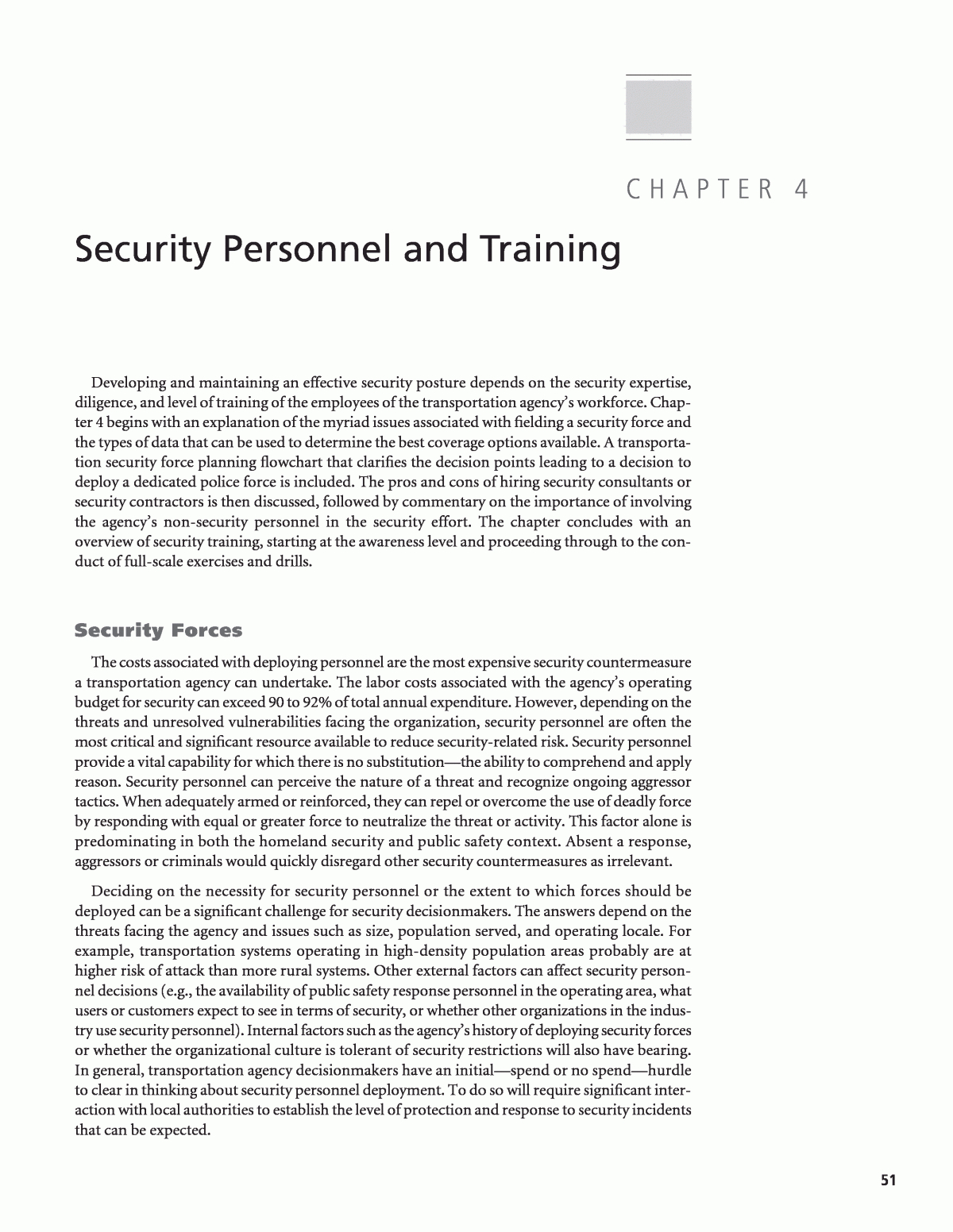 Chapter 4 – Security Personnel And Training | Security 101 Regarding Physical Security Report Template