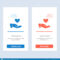 Charity, Donation, Giving, Hand, Love Blue And Red Download Inside Donation Card Template Free